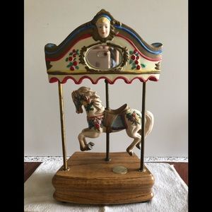 TOBIN FRALEY CAROUSEL HORSE MUSIC BOX